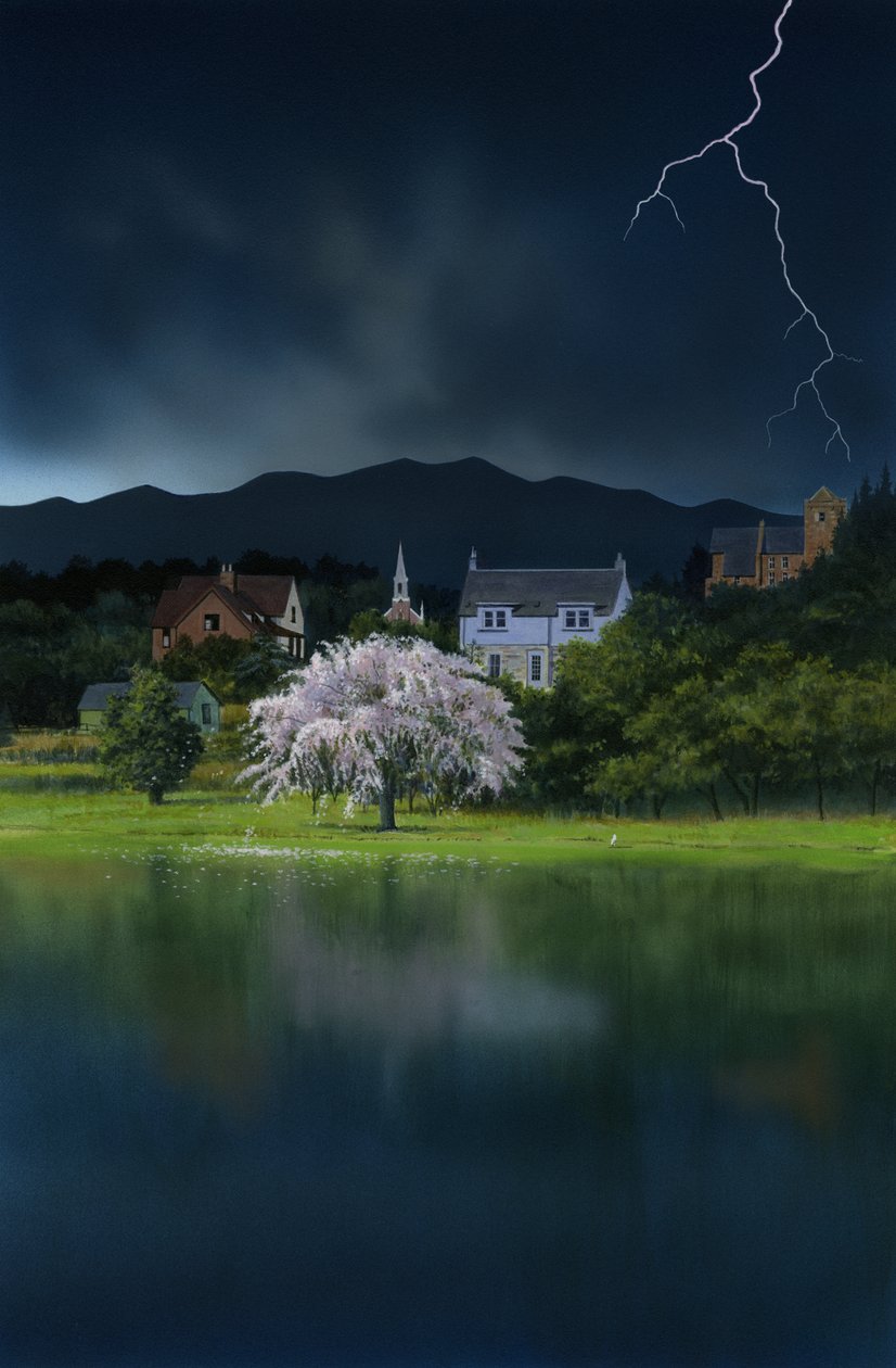 Il mese più crudele, 2008 (acrilico su tavola) da Rob Wood