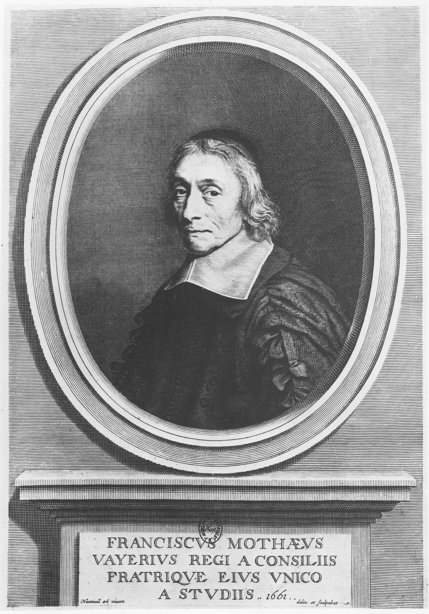 Ritratto di François de La Mothe Le Vayer da Robert Nanteuil