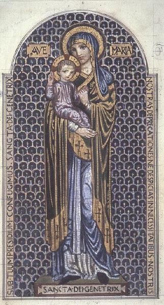 Vergine e bambino da Robert Anning Bell