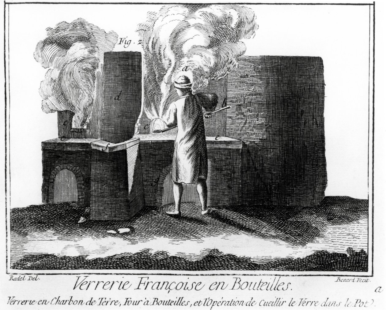Laboratorio di vetraio, dall