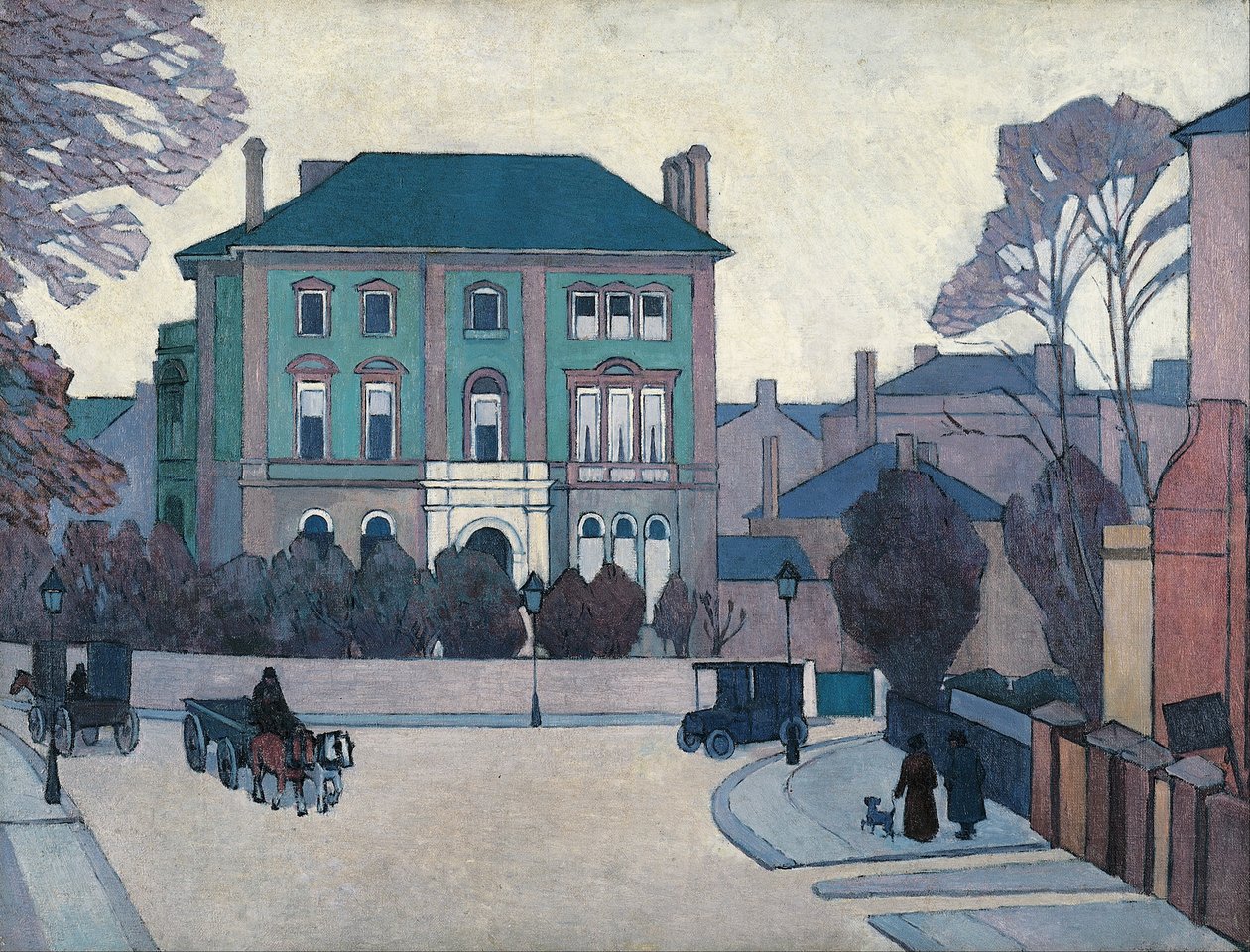 La casa verde, St Johns Wood da Robert Polhill Bevan