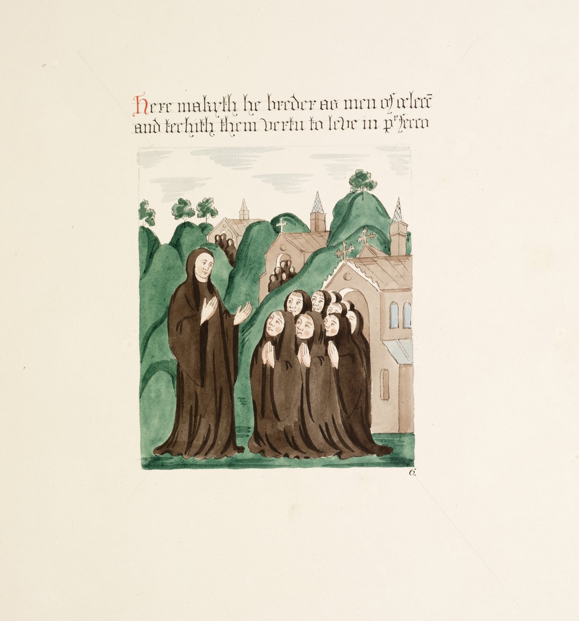 Ms. New Coll 380, f38r. Le antichità della Cattedrale di Santa Maria, Carlisle, disegnate da Robert Carlile, 1795 da Robert Carlile