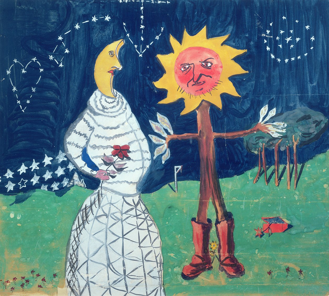 Il Sole e La Luna da Robert Desnos