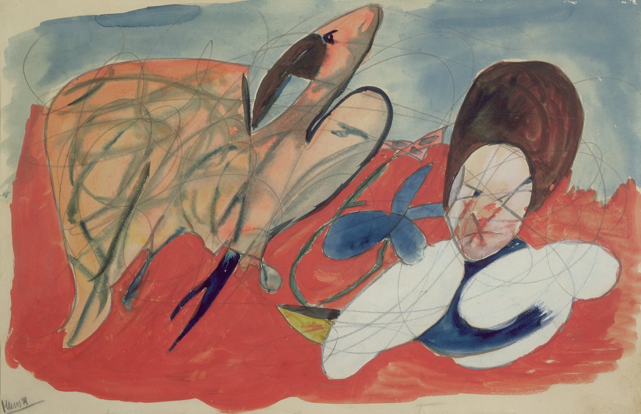 Dipinto surrealista da Robert Desnos