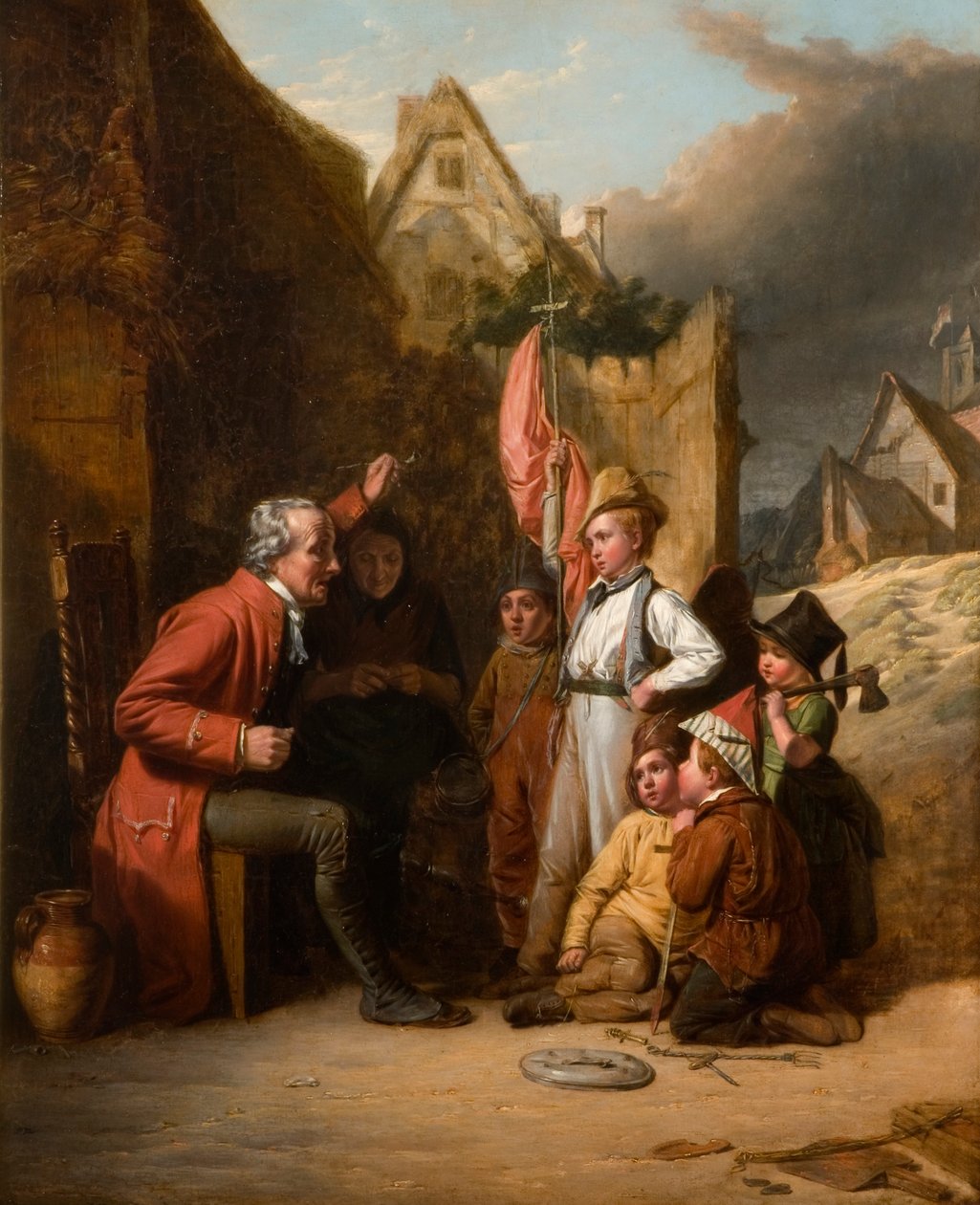 Vecchia gamba di legno, 1830 da Robert Farrier