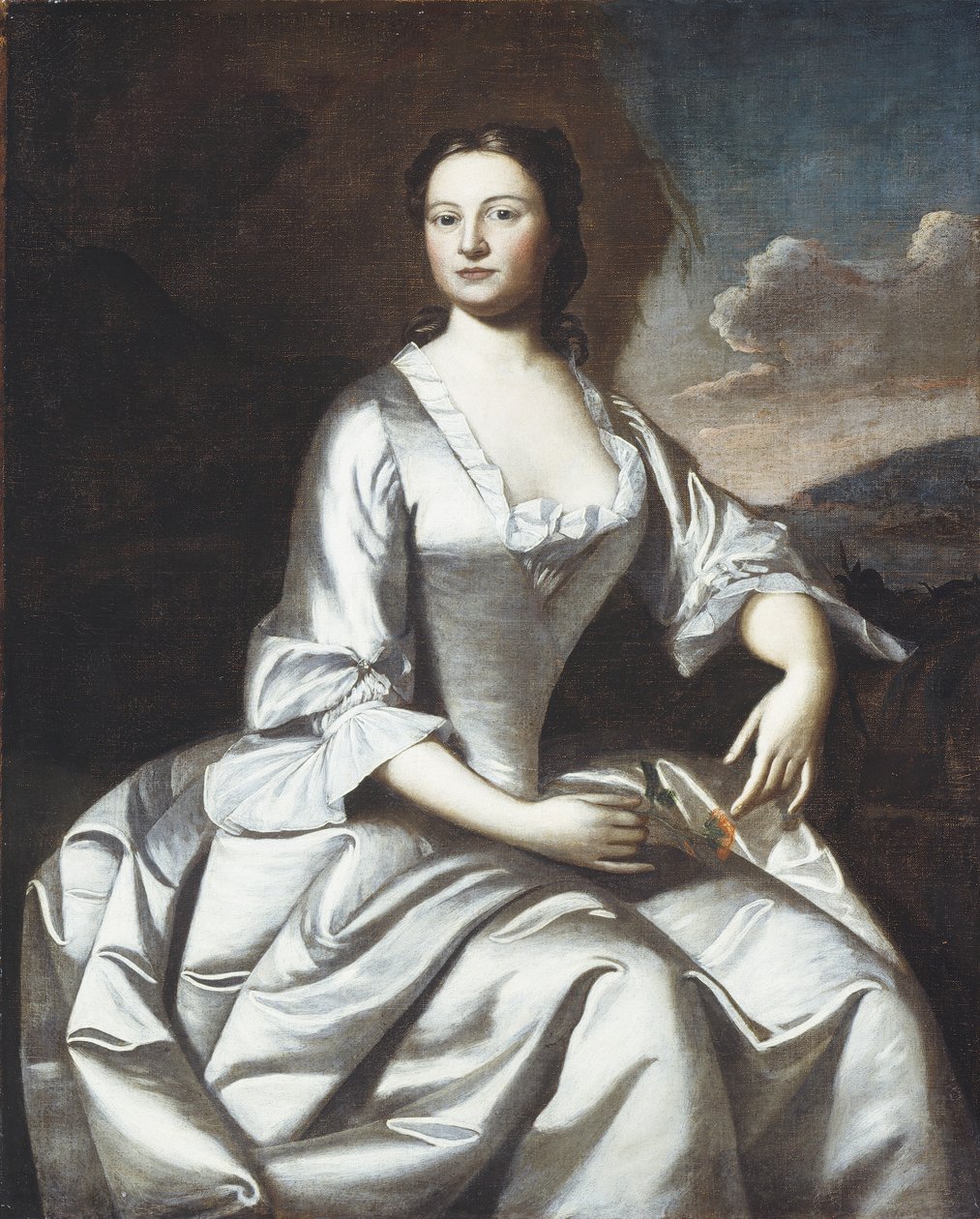 Hermione Pelham Banister (Mrs. John Banister) da Robert Feke