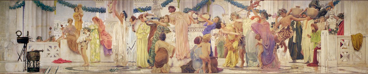 Il festival della vendemmia da Robert Frederick Blum