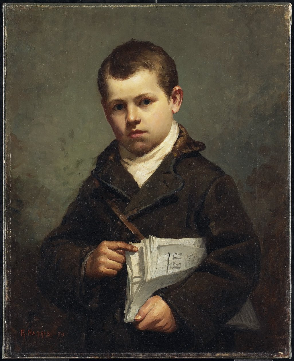 Il ragazzo delle notizie, 1879 da Robert Harris