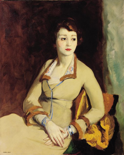 Ritratto di Fay Bainter da Robert Cozad Henri