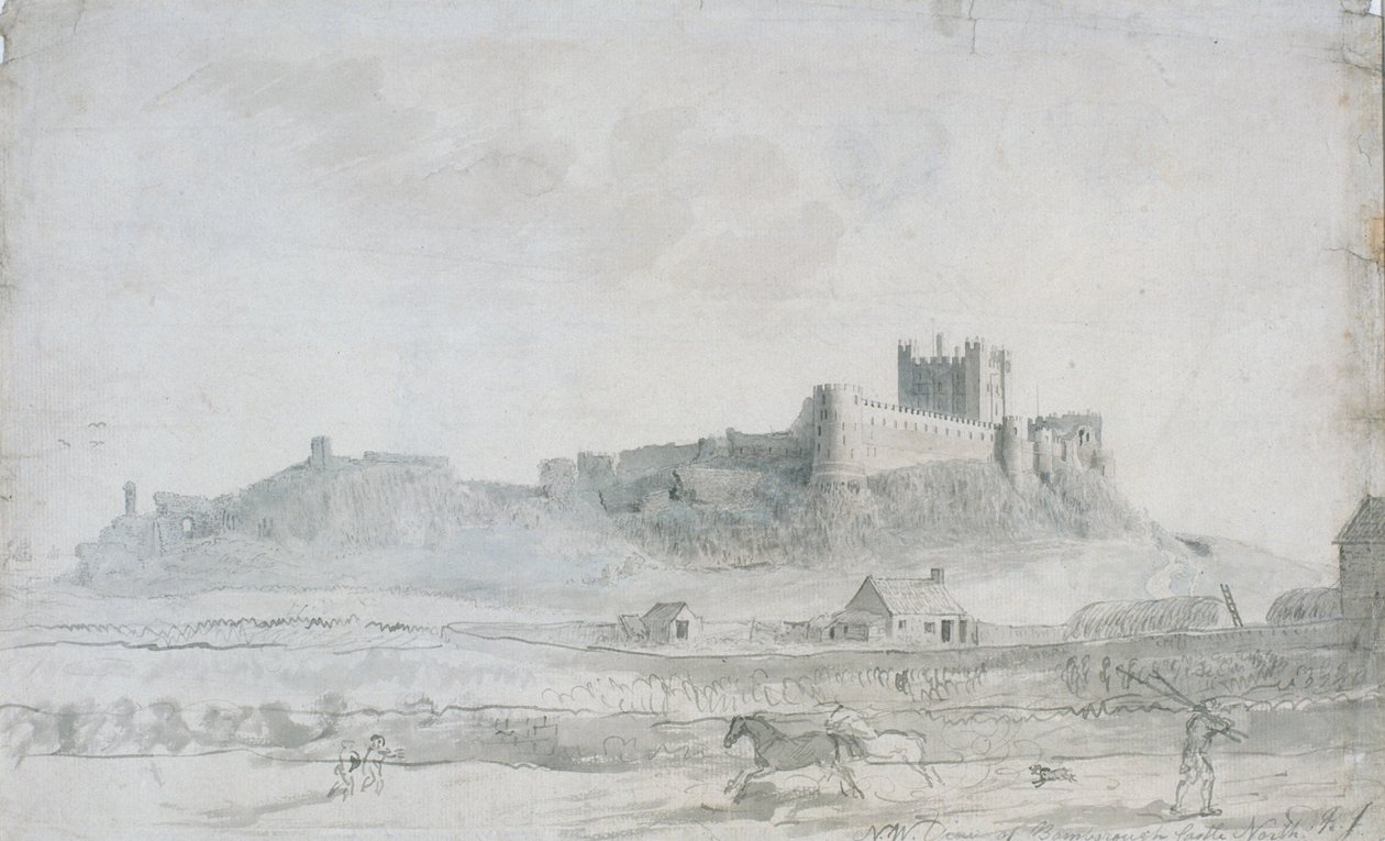 Castello di Bamburgh da Robert Johnson