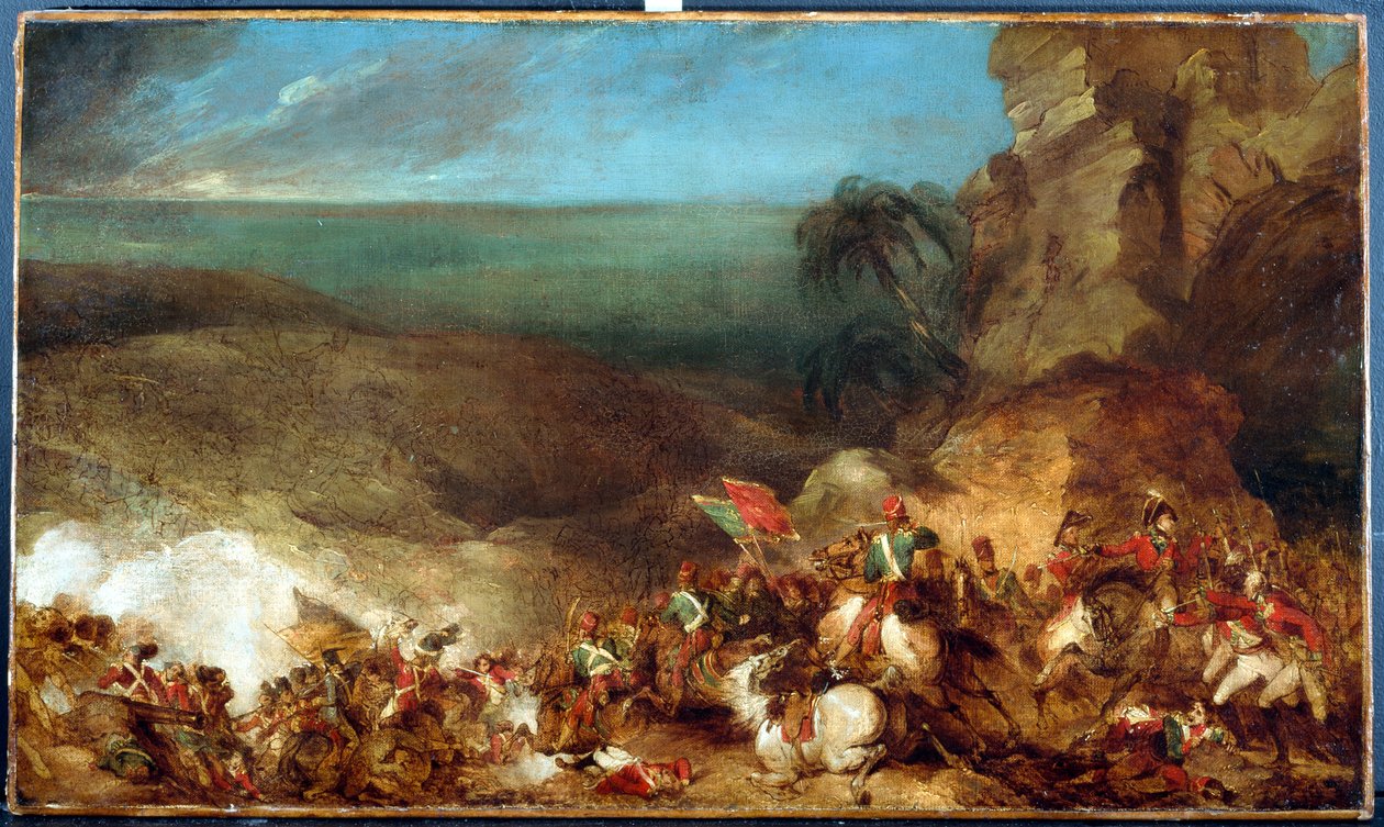 La battaglia di Alessandria del 21 marzo 1801, c.1801 da Robert Kerr Porter