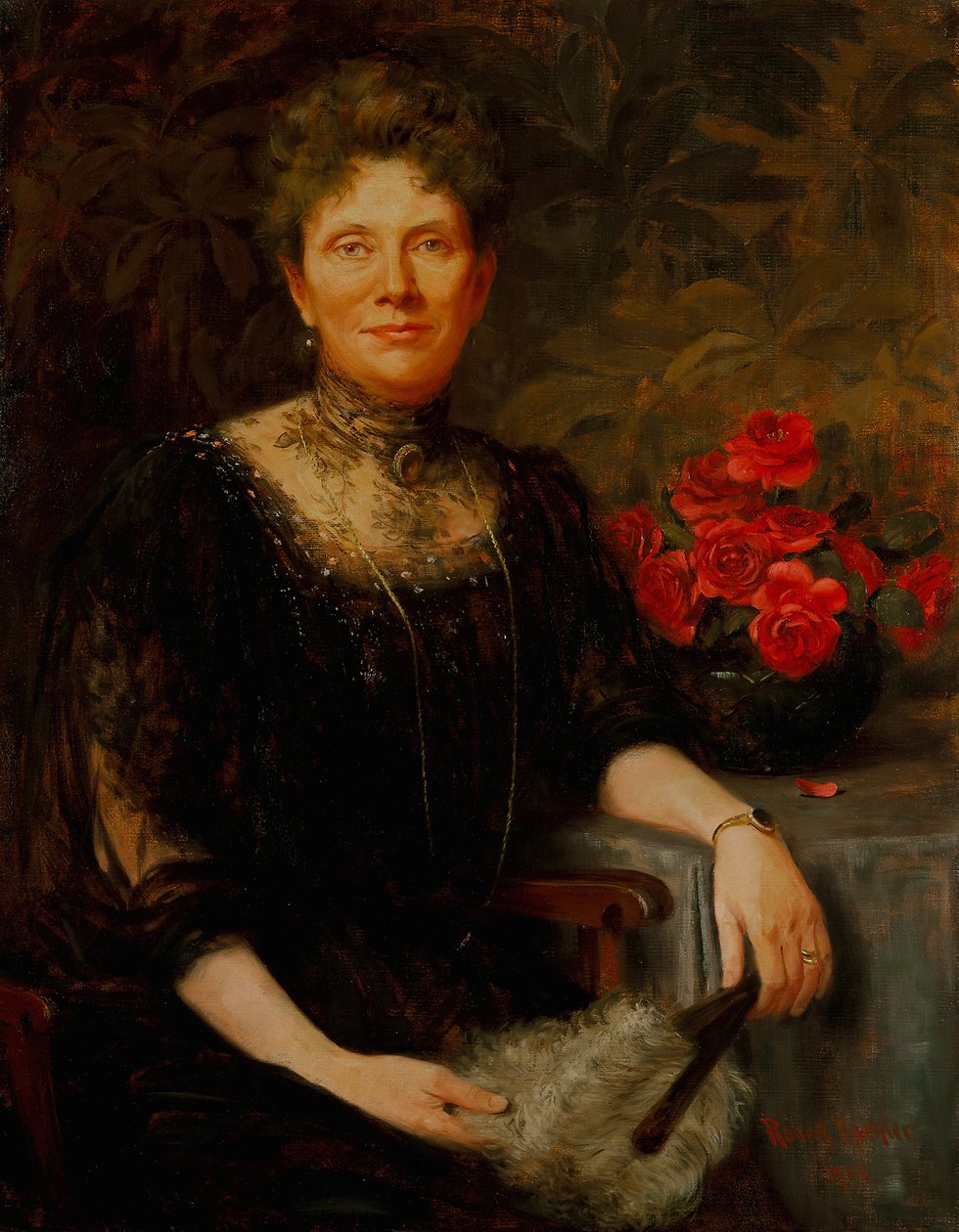 Ritratto di Alvina Roosen da Robert Koehler