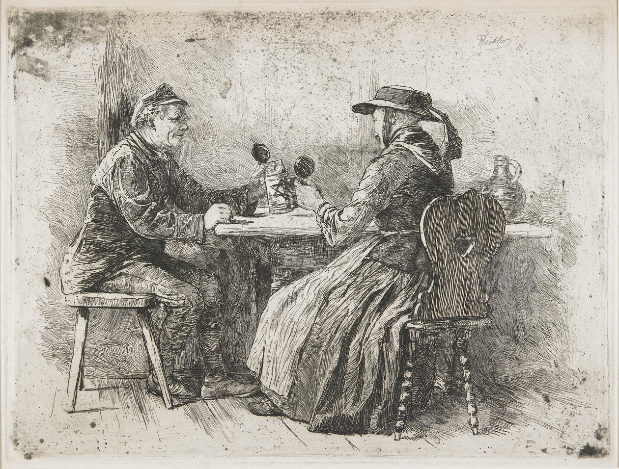 Prosit!, 1886 da Robert Koehler