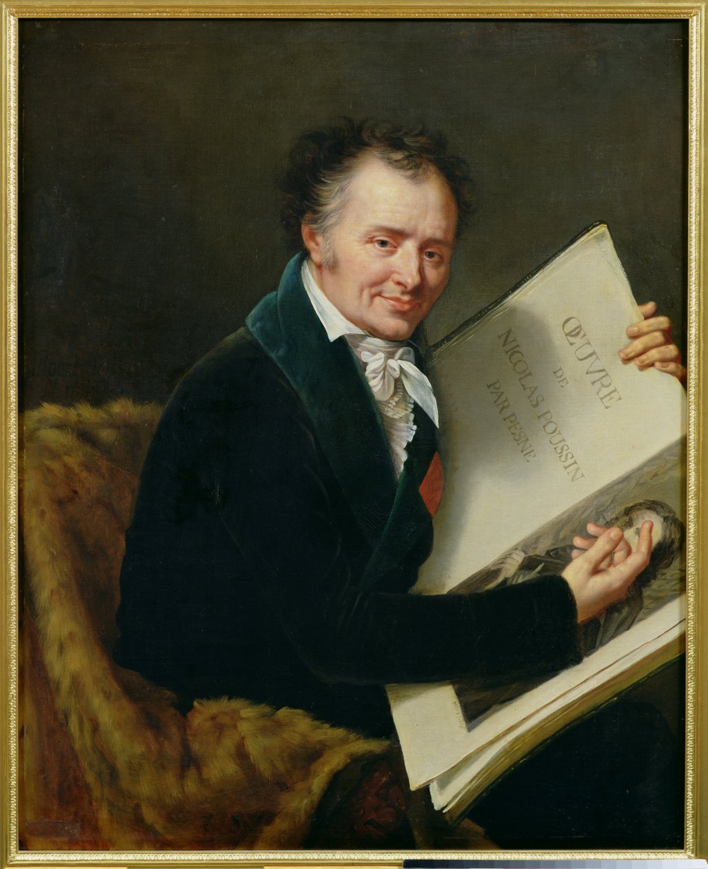 Ritratto di Dominique Vivant (1747-1825) Barone Denon, 1808 da Robert Lefevre