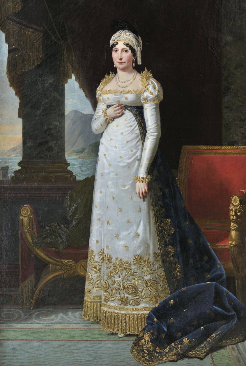 Ritratto di Letizia Bonaparte da Robert Lefevre