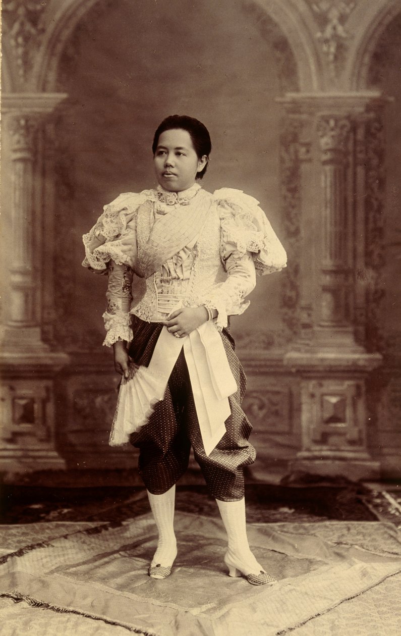 Regina Saovabha Bongsri, 1890 da Robert Lenz