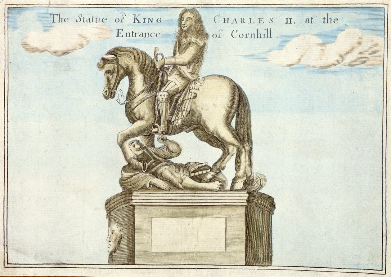 Statua di Re Carlo II (1630-85) all