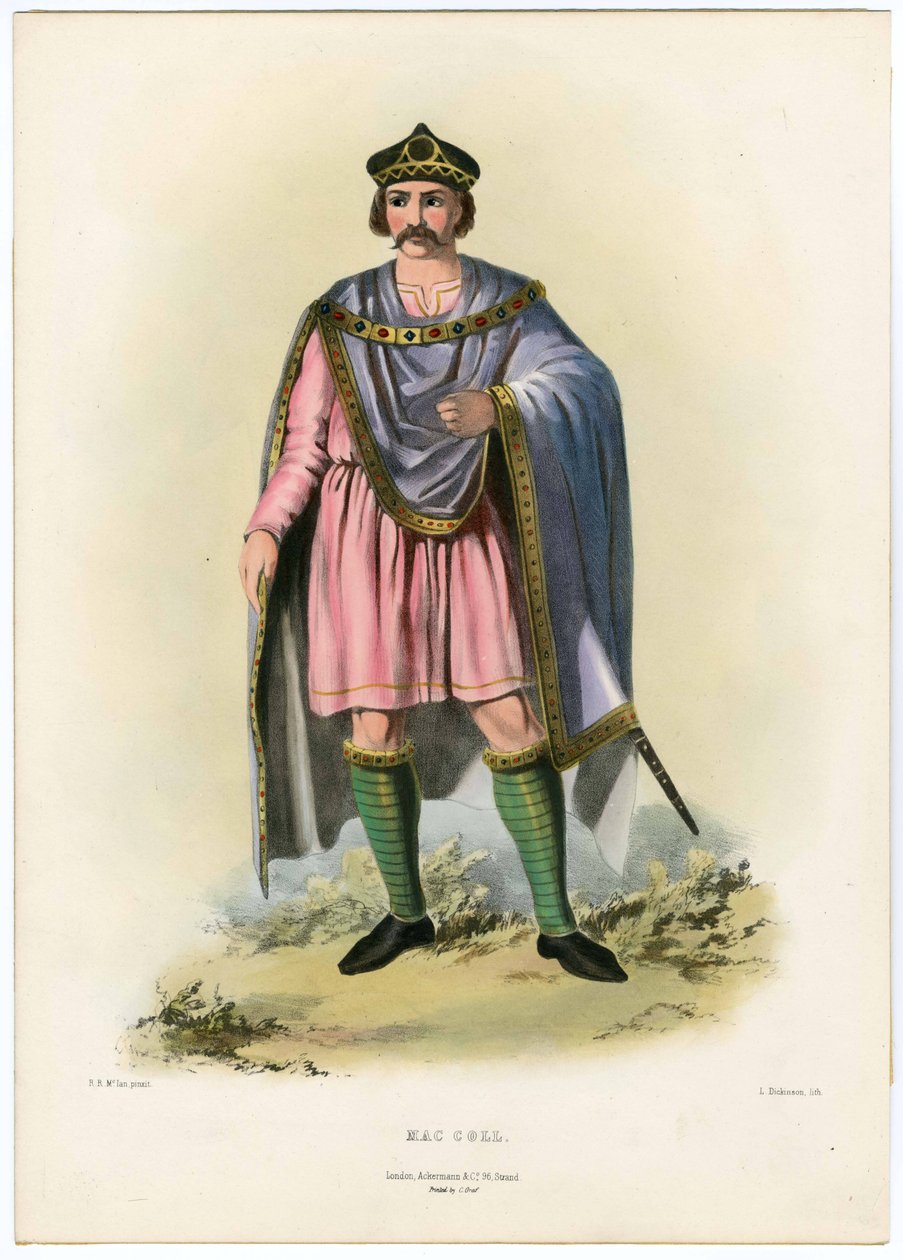 Mac Coll, da The Clans of the Scottish Highlands, pub.1845 da Robert Ronald McIan