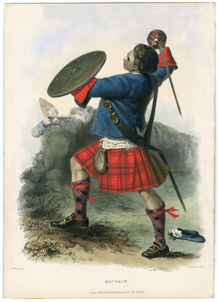 Macbain, da The Clans of the Scottish Highlands, pub.1845 da Robert Ronald McIan
