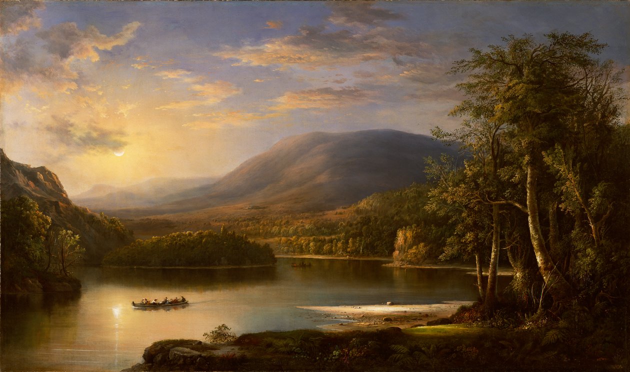 Isola di Ellen, Loch Katrine, 1871 da Robert Scott Duncanson