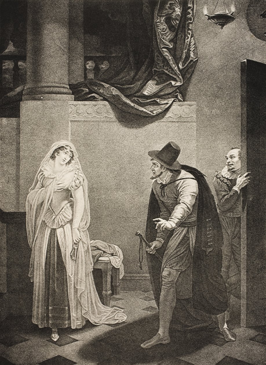Davanti alla casa di Shylock, Atto II, Scena V, da 