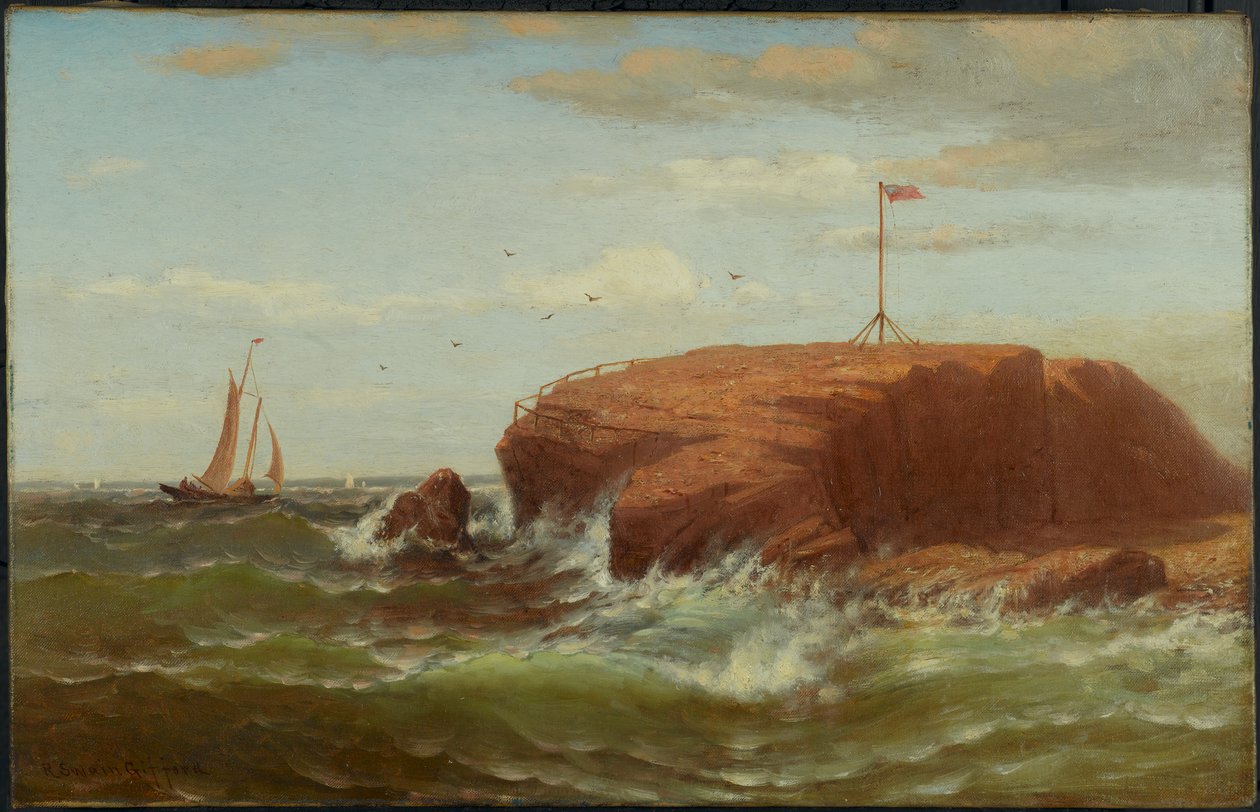 Seconnet Rock, New Bedford, Massachusetts, c.1865 da Robert Swain Gifford