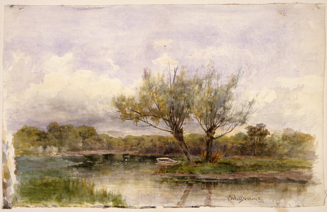 Paesaggio, 1881 da Robert Ward van Boskerck