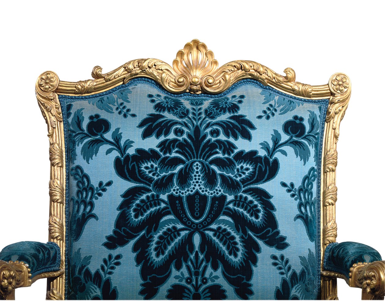Una Coppia di Poltrone Dorate George III da Robert Adam