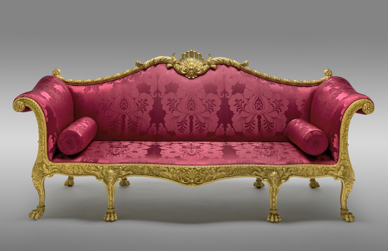 Il divano Dundas, commissionato nel 1764, realizzato nel 1765 da Robert Adam