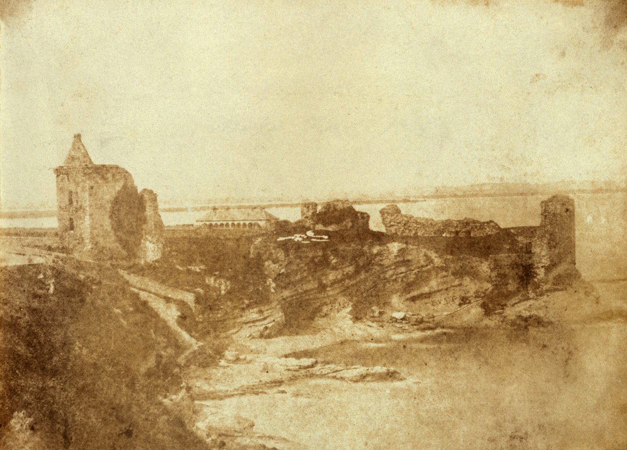 Stampa del Castello di St. Andrews a Fife, Scozia. Dal J. Paul Getty Museum da Robert Adamson