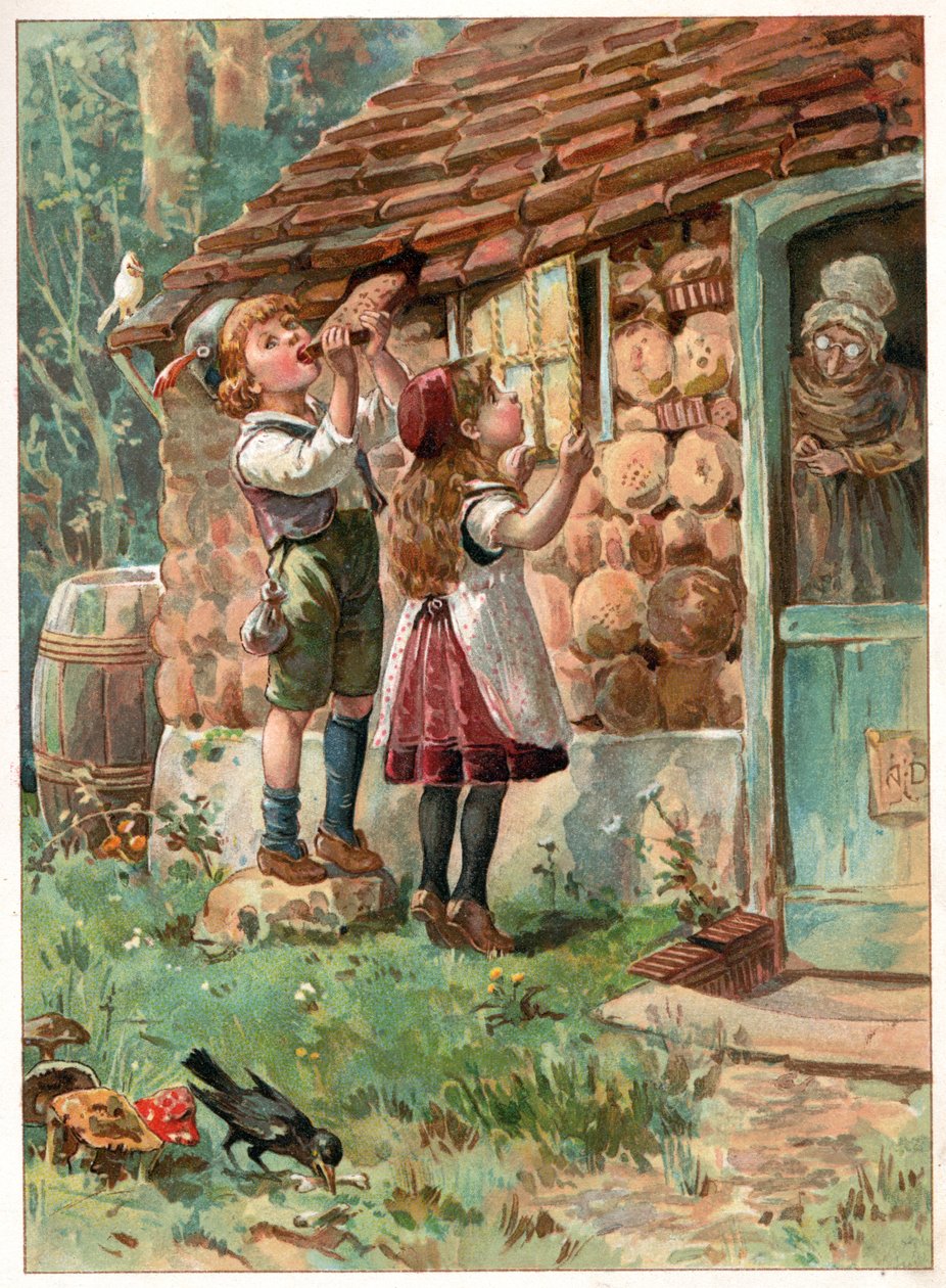 Hansel e Gretel, illustrazione da 