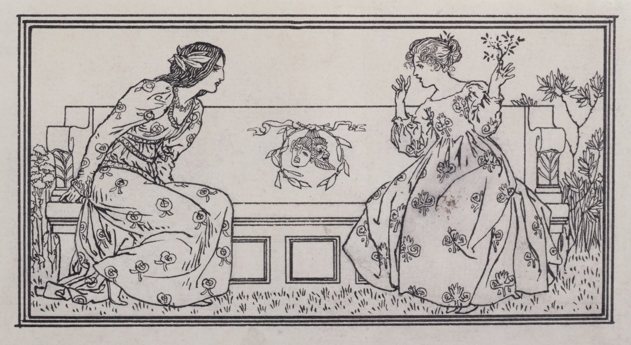 Elena e Ermia da Robert Anning Bell