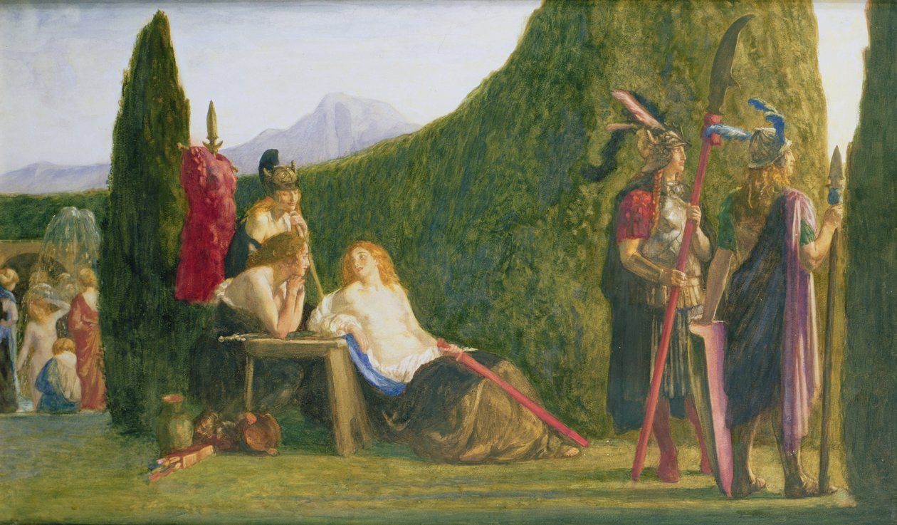 La guardia di Ippolita, 1908 da Robert Anning Bell