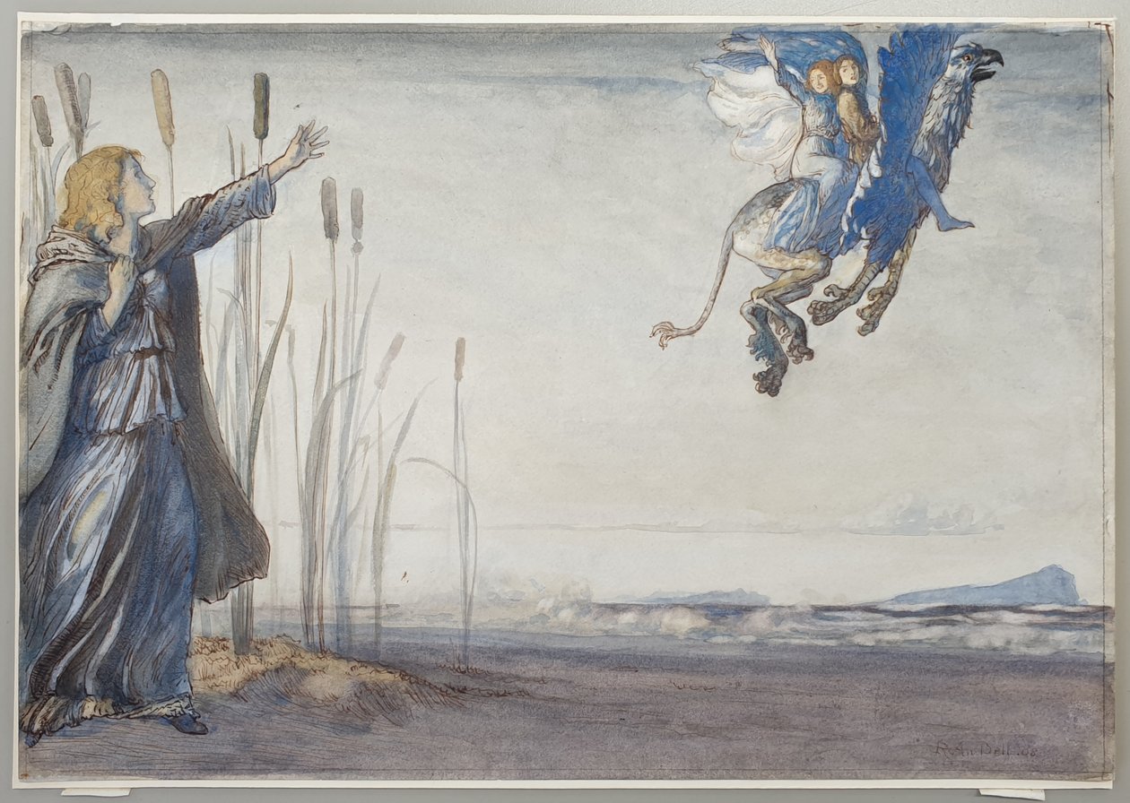 Il Giglio e il Leone da Robert Anning Bell