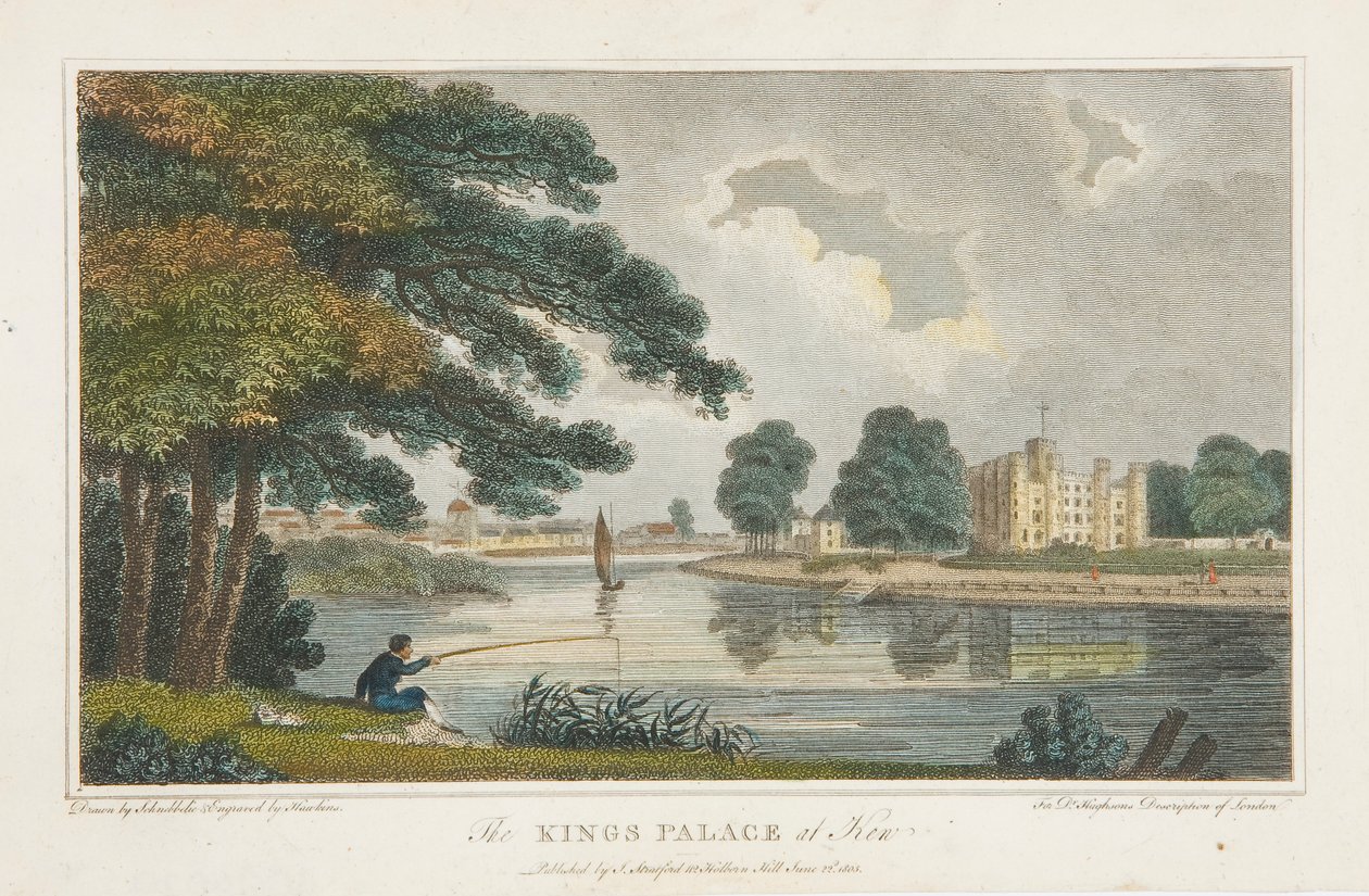 Il Palazzo del Re a Kew da Robert Blemell Schnebbelie