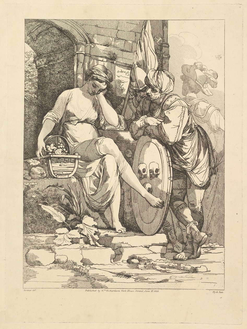 Banditi al mercato, 10 giugno 1805 da Robert Blyth
