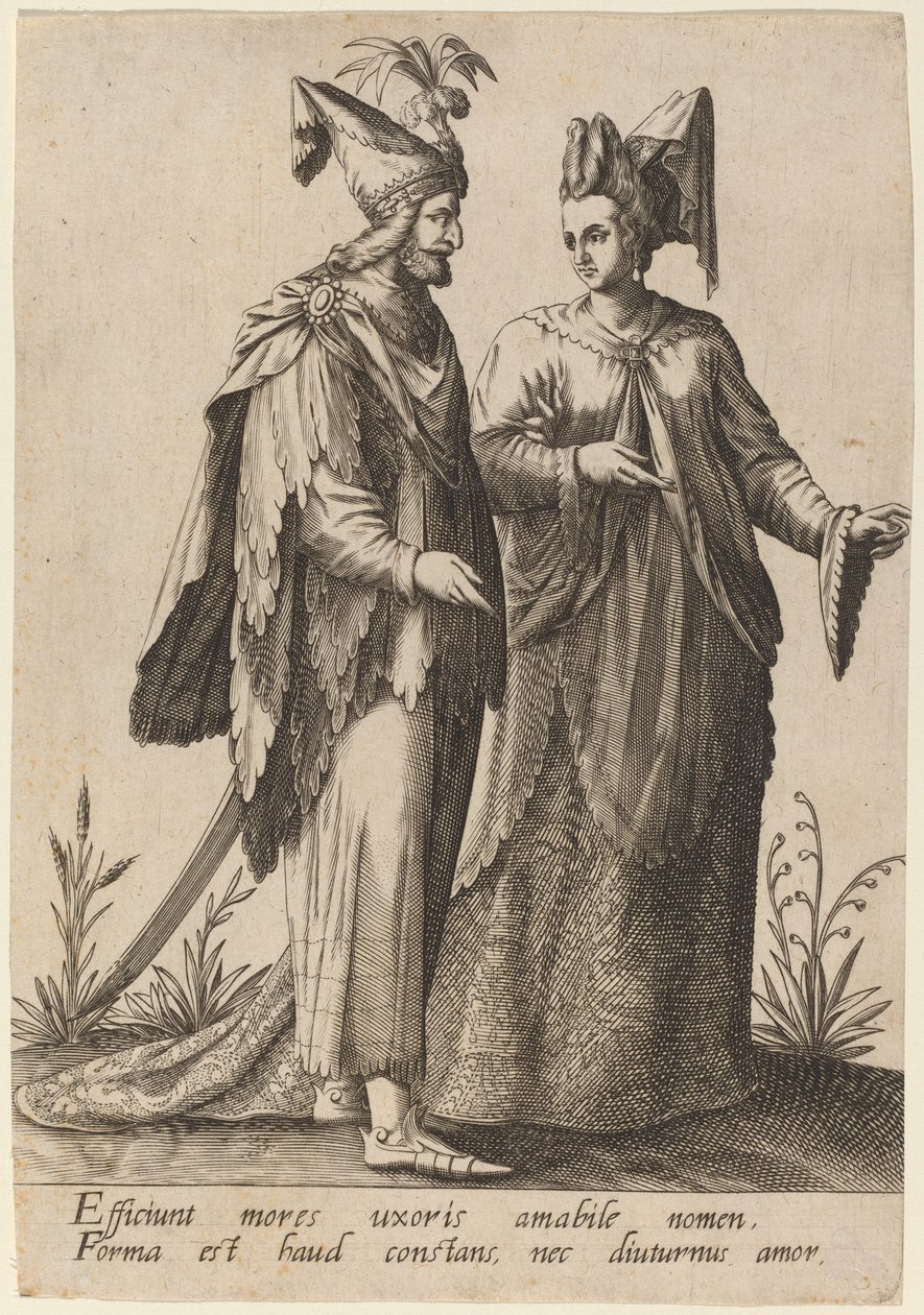 Efficiunt mores uxoris..., 1597 da Robert Boissard