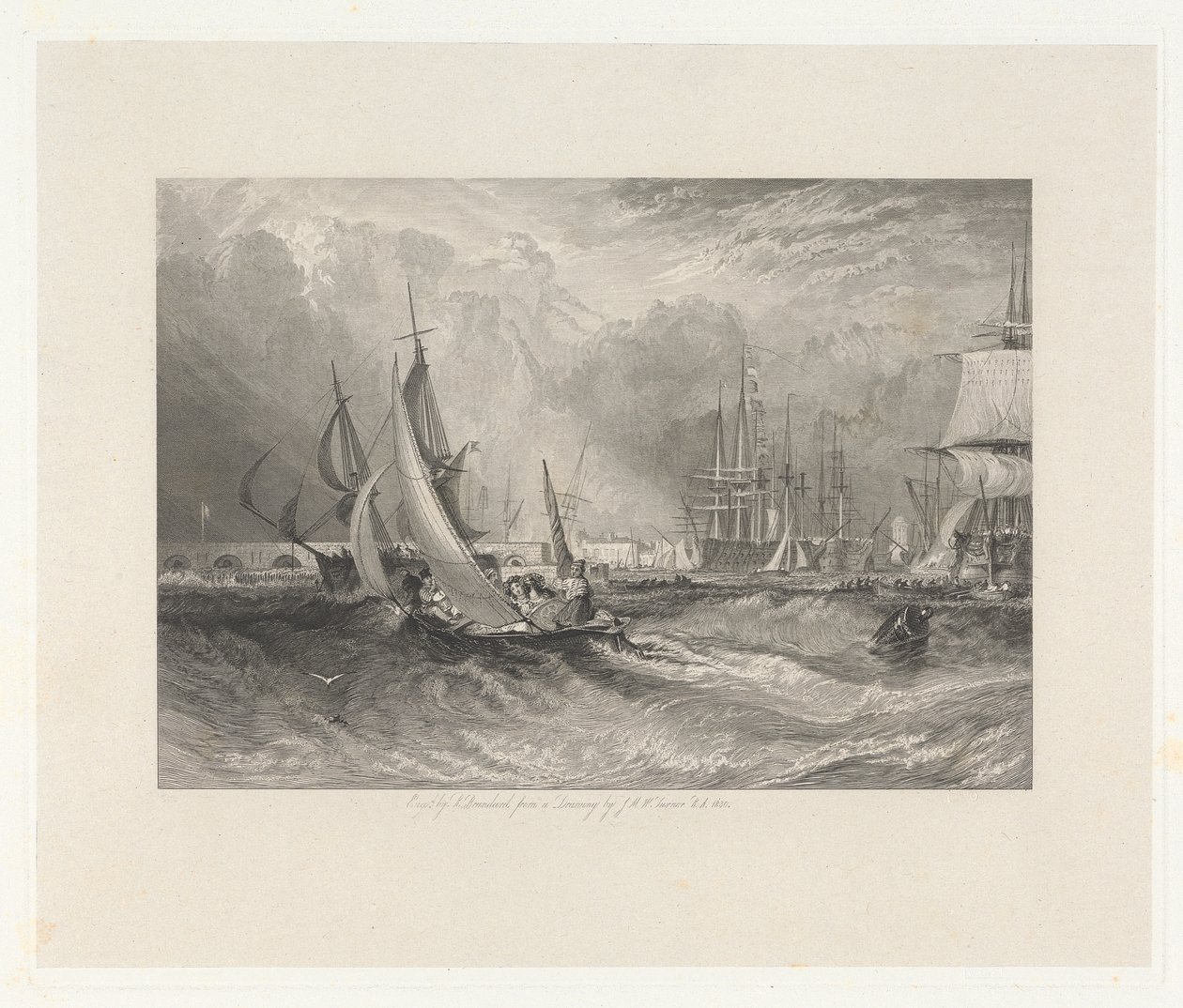 Gasport, ingresso al porto di Portsmouth da Robert Brandard