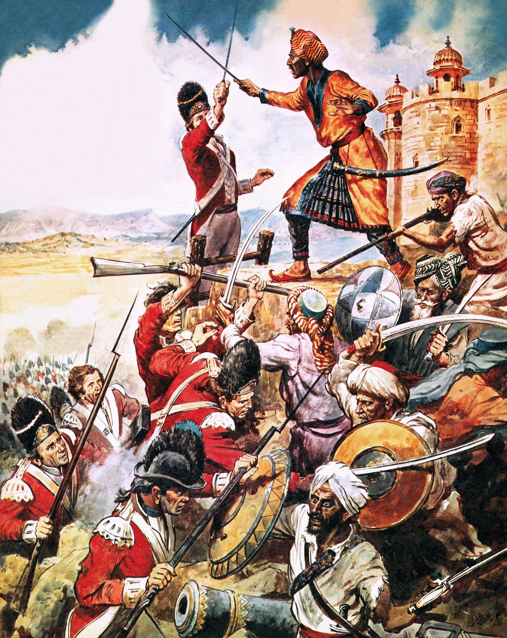 Come Arthur Wellesley, primo Duca di Wellington, sconfisse il Sultano di Mysore da Robert Brook