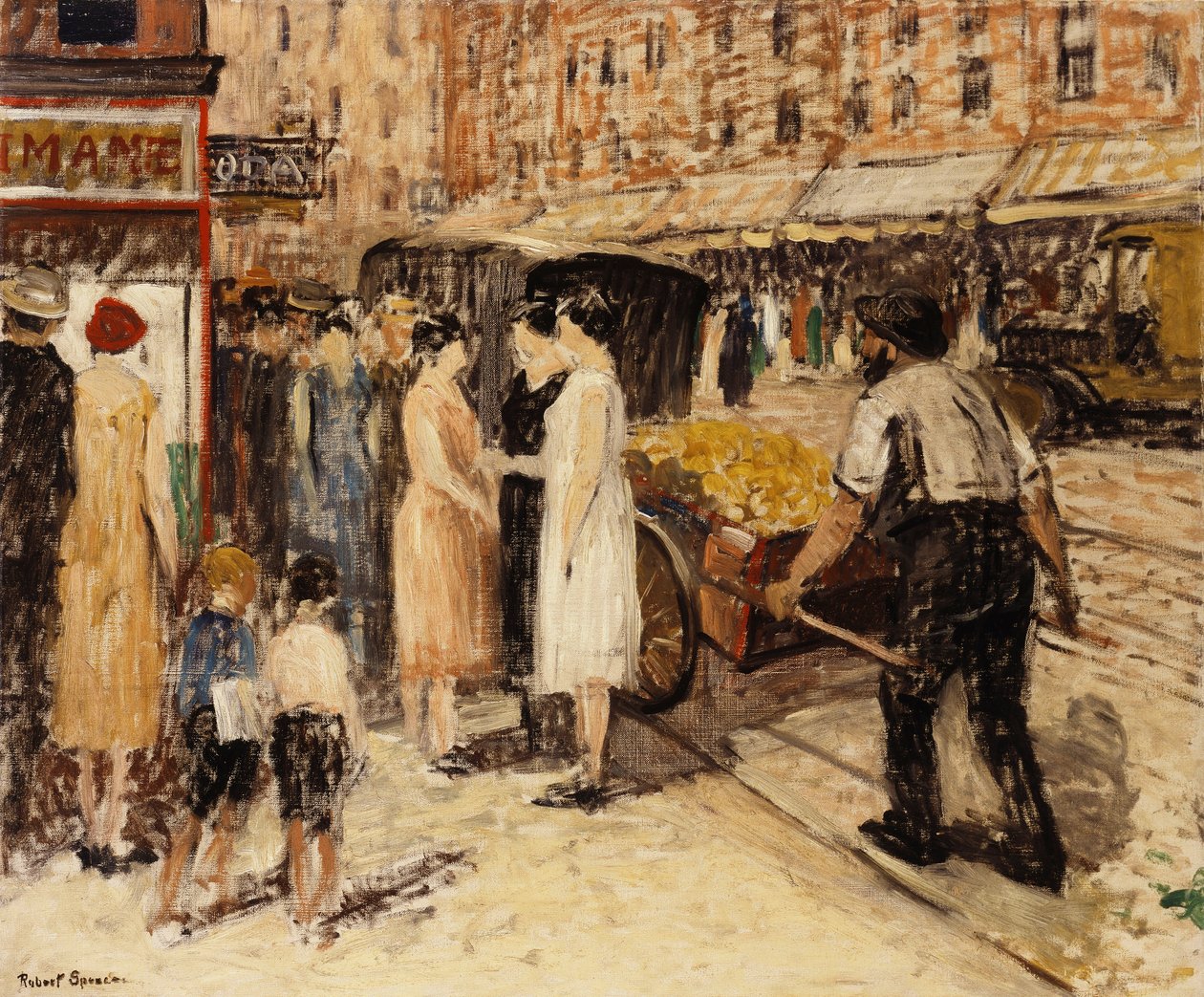 Lower East Side, c.1930 da Robert C. Spencer