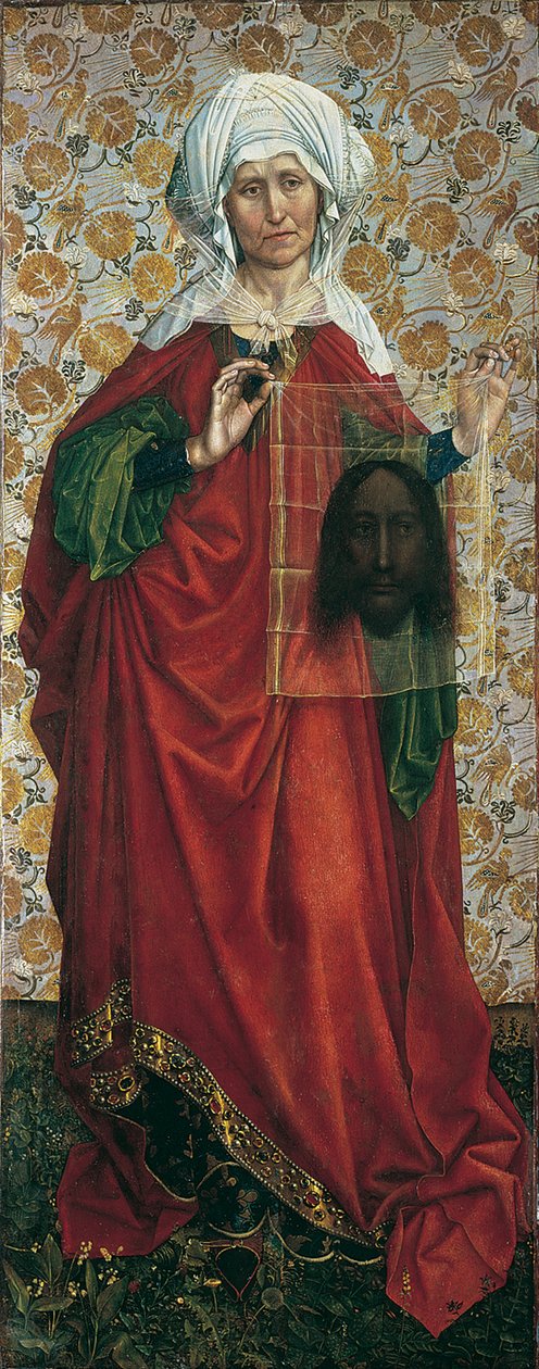 I Pannelli di Flémalle: Santa Veronica da Robert Campin