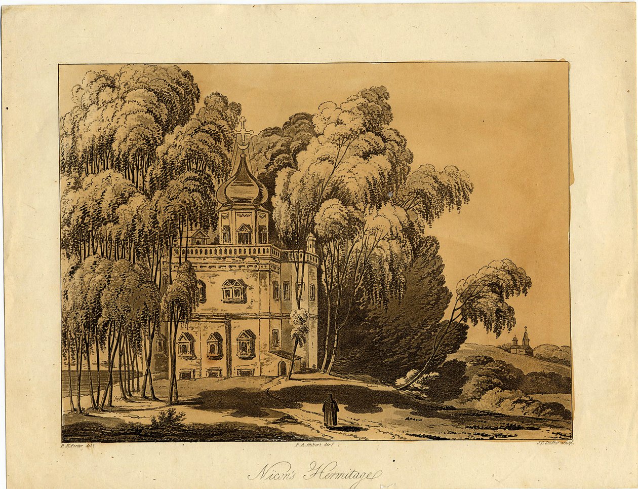 Monastero di Nuova Gerusalemme da Robert Carr Porter