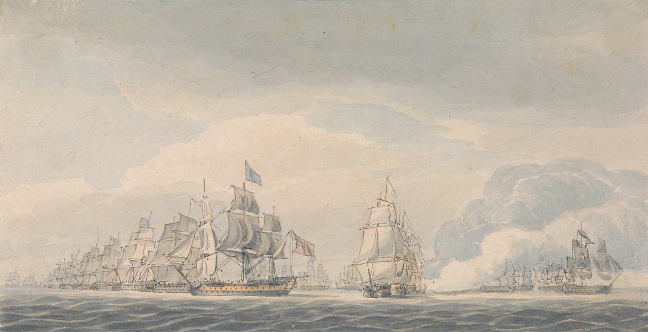 La battaglia di Capo San Vincenzo da Robert Cleveley