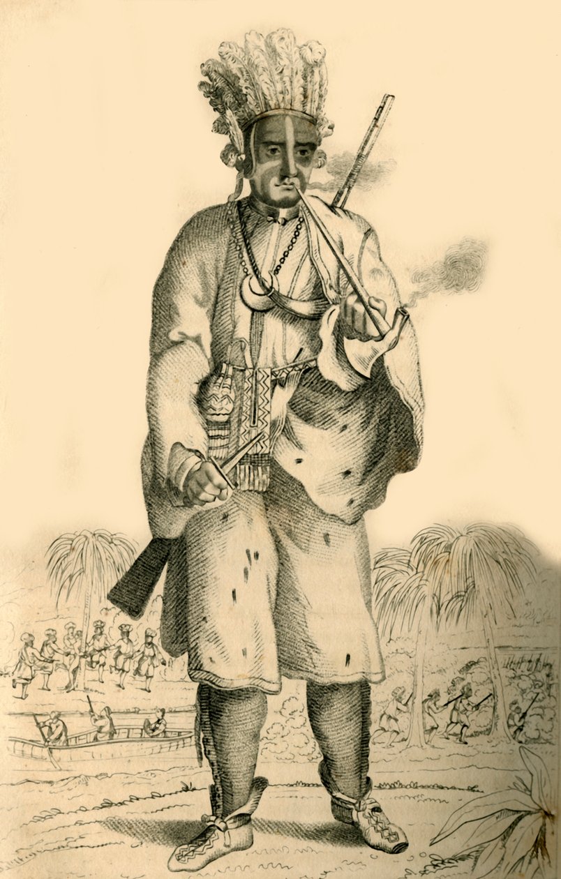 Peter Williamson, notevole per la sua prigionia e sofferenze, 1821 da Robert Cooper