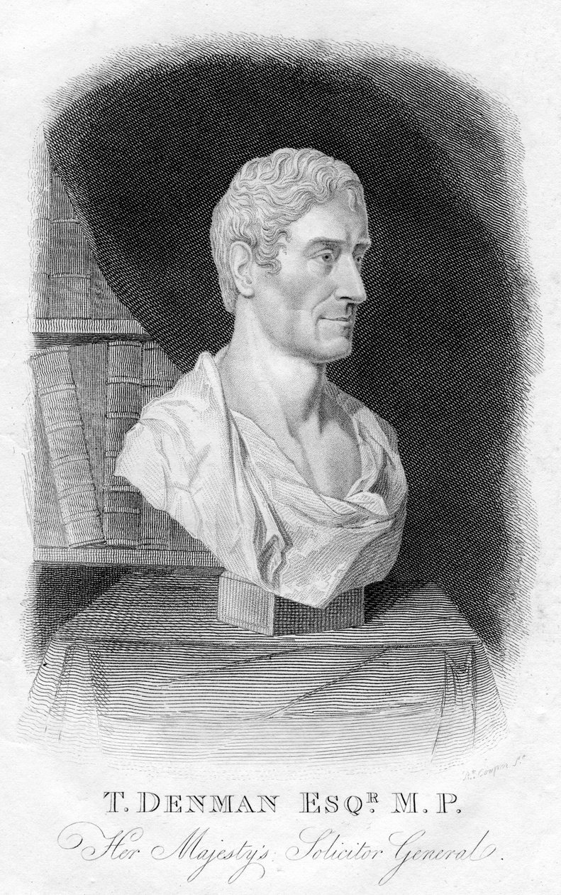 T Denman, Procuratore Generale di Sua Maestà, 1820 da Robert Cooper