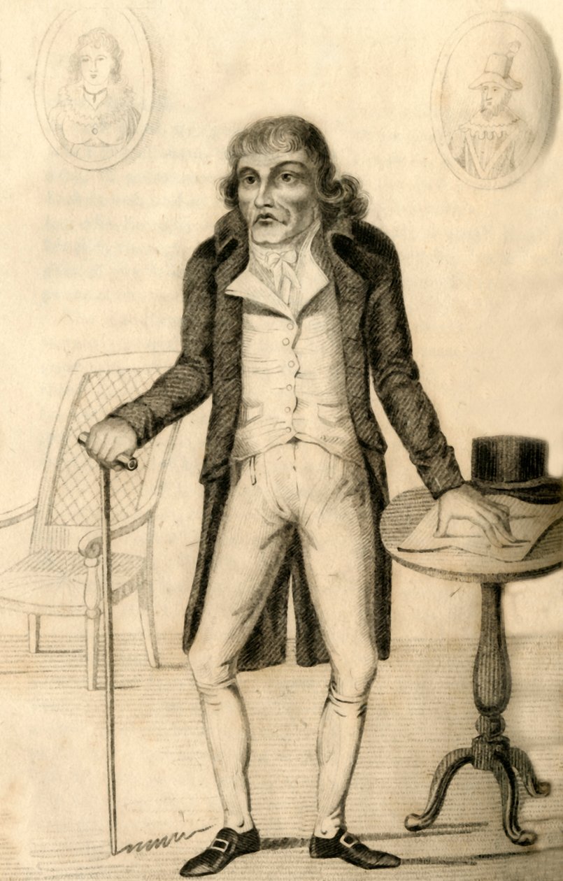 Thomas Laugher - Comunemente chiamato Vecchio Tommy, 1821 da Robert Cooper