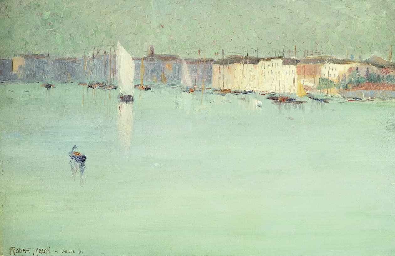 Mattina presto, Venezia, 1891 da Robert Cozad Henri
