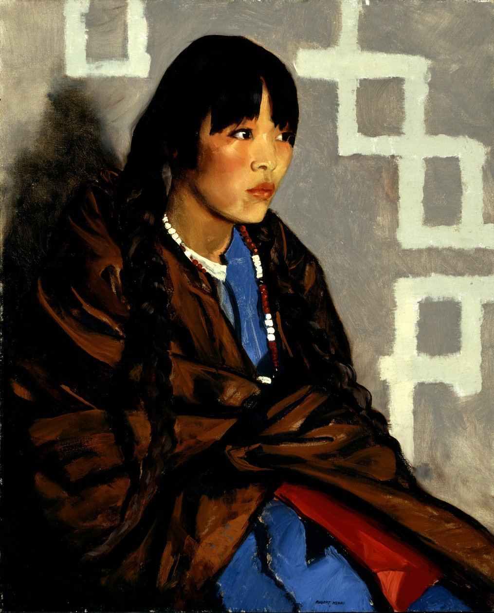 Ragazza indiana, o Julianita, c.1917 da Robert Cozad Henri