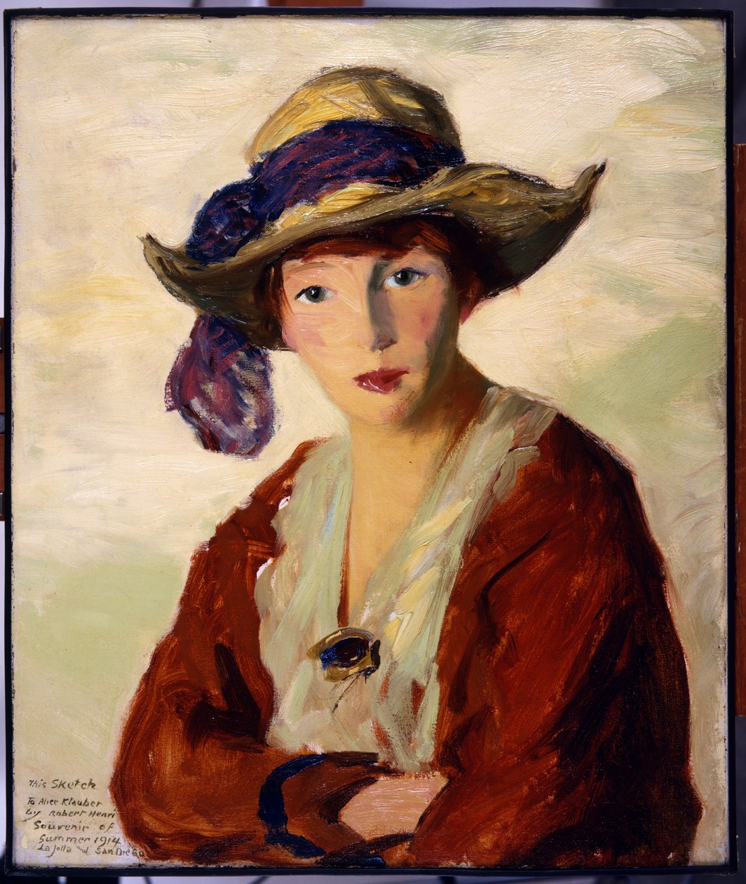 Ritratto di Mrs. Robert Henri, 1914 da Robert Cozad Henri