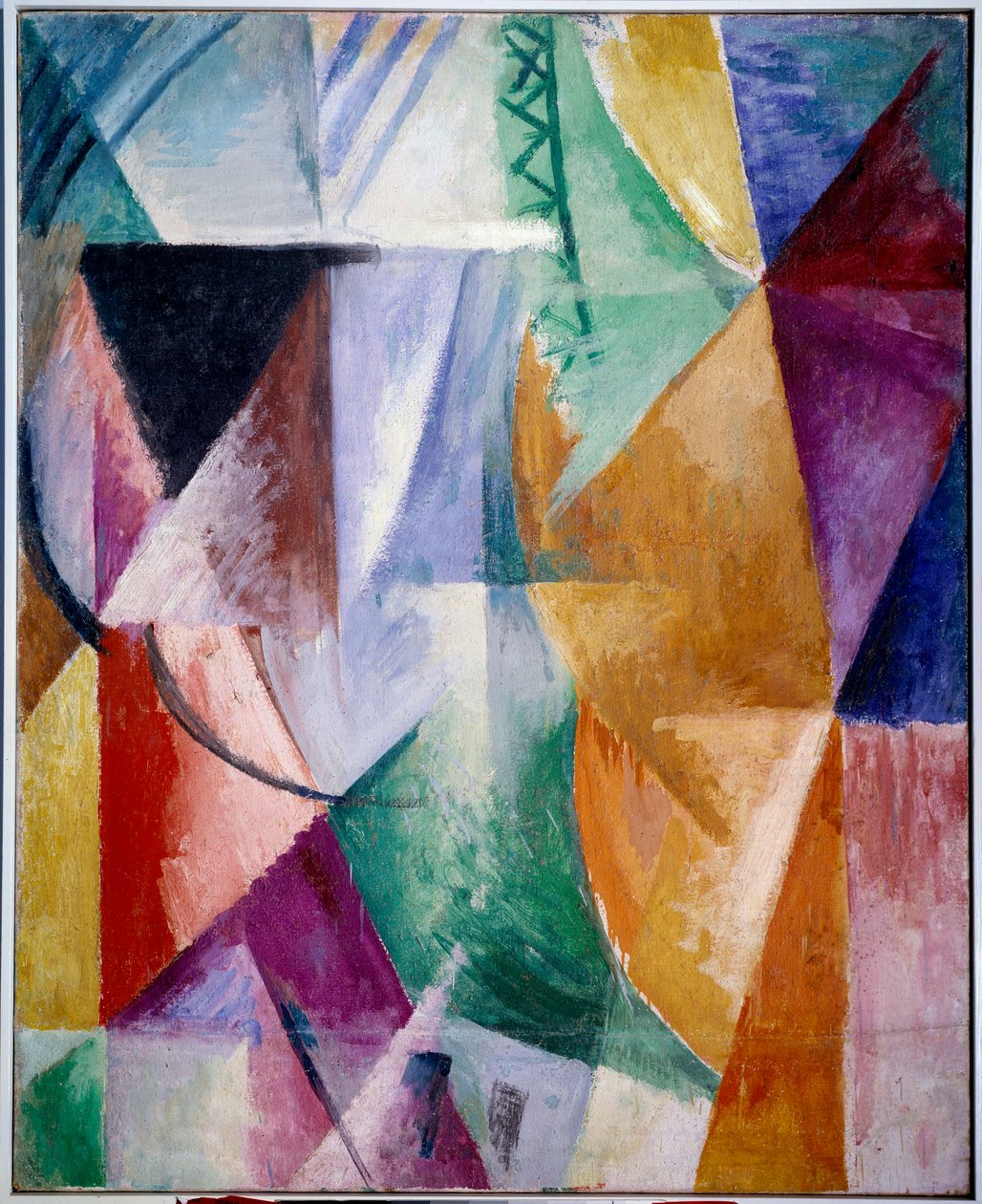 Una finestra o progetto per tre finestre da Robert Delaunay